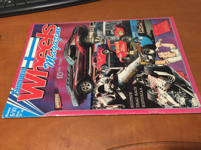 SUOMEN WHEELS MAGAZINE 5/1987 HYVÄ