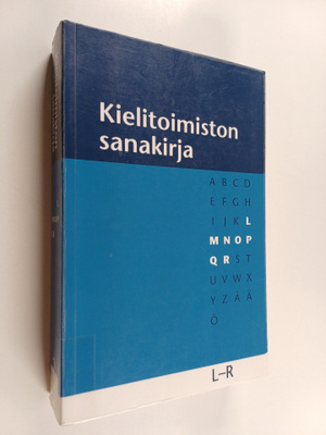 Kielitoimiston sanakirja 2. osa - L-R