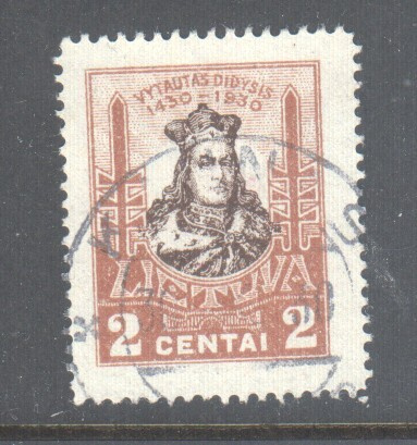 Liettua 1930  2 centai