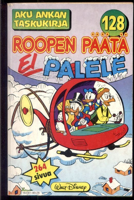 ååse . AKU ANKKA . TASKUKIRJA . N:o 128 .