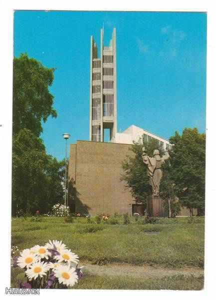 LAHTI: RISTIN KIRKKO JA VALKOISIA KUKKIA (Alvar Aalto)