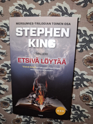 Stephen King: Etsivä löytää, pokkari