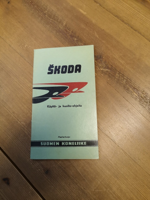 Skoda Octavia ja Felicia 1962 ohjekirja