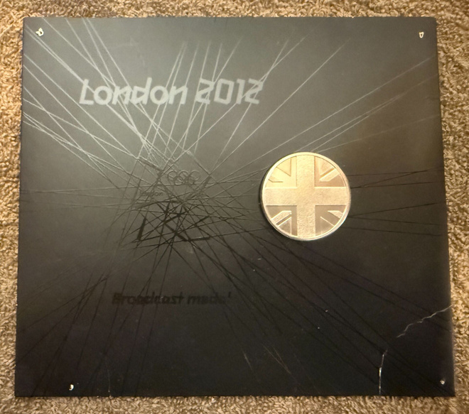 LONDON 2012 OLYMPIC GAMES BROADCAST MEDAL