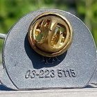Raskastykistö T 21. Hopeavärinen. Halkaisija - 31 mm. - pikkukuva 4
