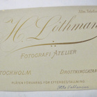 Kabinetti Kuva Oopperalaulaja Maalari Otto Vallenius 1890-l - pikkukuva 2