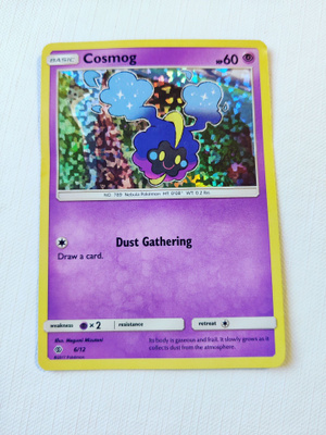 Cosmog - McDonalds 2017 Promo Card Holo