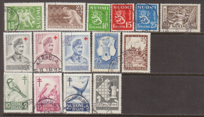 v.1952 Merkit leimattuna