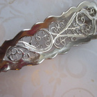 VINTAGE FILIGRAN METALLIKAUHA pituus n. 31cm - pikkukuva 5