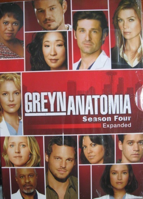 GREYN ANATOMIA 4. TUOTANTOKAUSI DVD