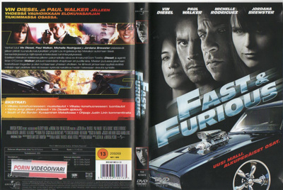 Fast & Furious (2009) (28 197) k -FI- DVD suomik. vin diese