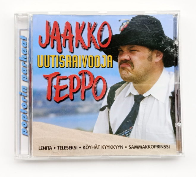 JAAKKO TEPPO UUTISRAIVOOJA CD POPTORI POPTORIN PARHAAT