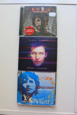 JAMES BLUNT CD -levyjä 3 kpl
