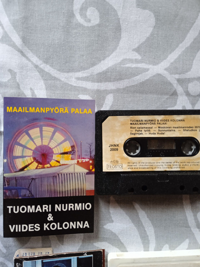 C- KASETTI: TUOMARI NURMIO & VIIDES KOLONNA : MAAILMANPYÖRÄ