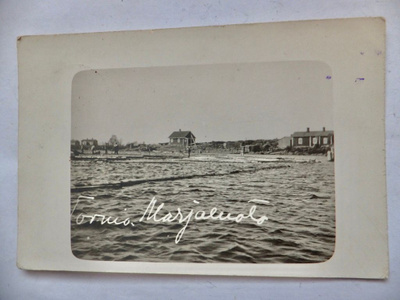 VANHA Postikortti Tornio Marjaluoto Kulk Kenttäposti 1918