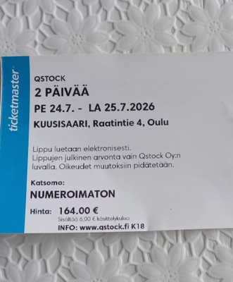 Qstock 2 päivää