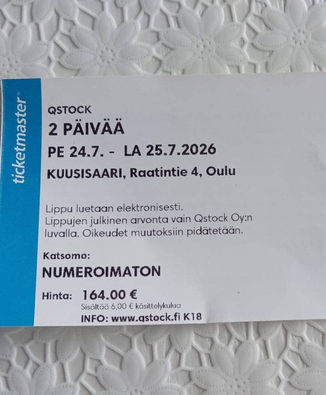Qstock 2 päivää