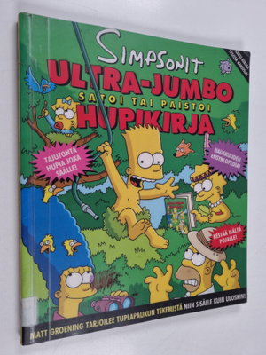 Matt Groening : Simpsonit : Ultra-jumbo - satoi tai paist...