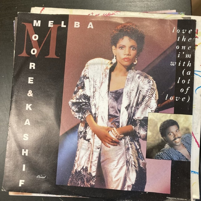 Melba Moore & Kashif - Love The One I'm With 7''