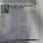AL COHN/BILL PERKINS/RICHIE KAMUCA - THE BROTHERS EX+/EX+ LP - pikkukuva 2