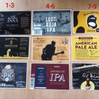 Hopping Brewsters panimon Olut tarraetikettejä valitse 1 - pikkukuva 1