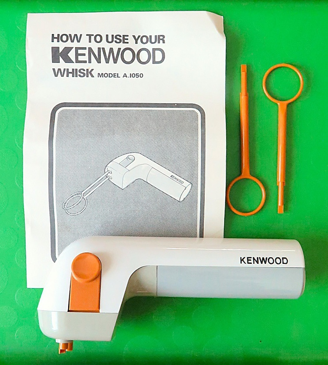 Kenwood paristokäyttöinen vispilä (vintage)