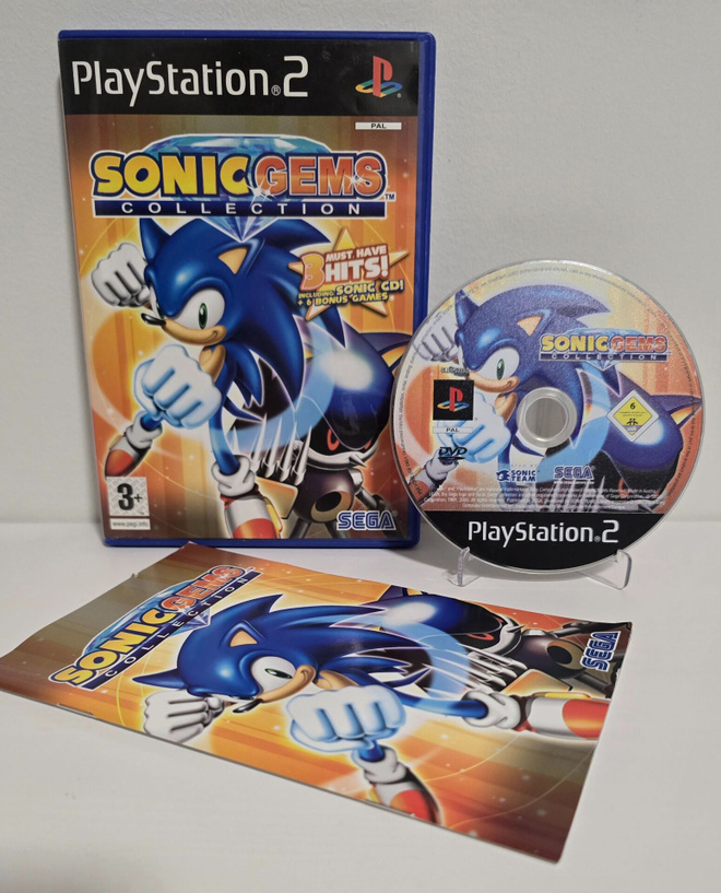Sonic Gems Collection (PS2) (CIB)