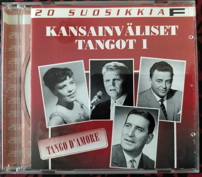 KANSAINVÄLISET TANGOT I-20 Suosikkia-CD, v.2000 Warner Music