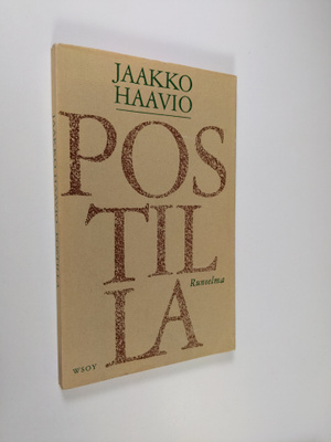 Jaakko Haavio : Postilla : Runoelma