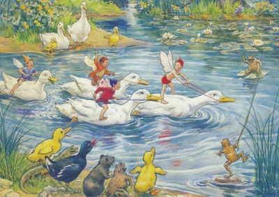 Margaret Tarrant: Vesiurheilua
