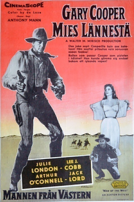 Elokuvajuliste: Mies Lännestä (Gary Cooper)