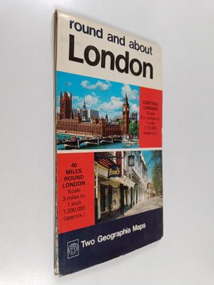 Round and about london : central london 1:12,000 : 40 mil...
