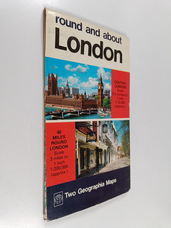 Round and about london : central london 1:12,000 : 40 mil...