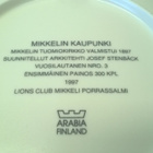 Arabia Mikkelin Tuomiokirkko vuosilautanen1997 - pikkukuva 4