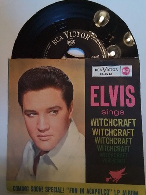 7" Elvis x 4