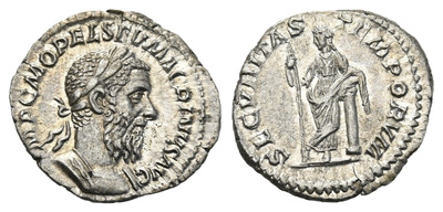 ANCIENT / ROME (II): EMPIRE / Macrinus, AR Denarius