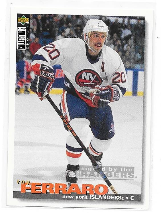 95-96 Collector`s Choice #33 Ray Ferraro New York Islanders