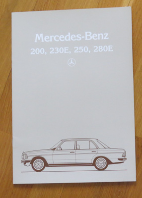 1983 Mercedes 200-280E bensamallit esite - 34 siv