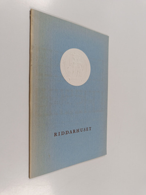 Signe Lang : Riddarhuset i Stockholm