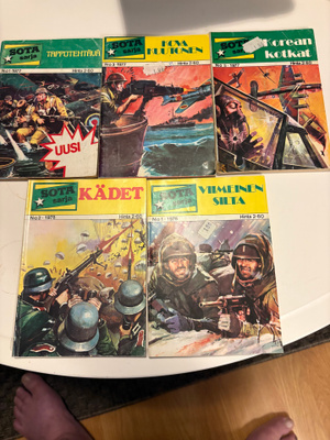 Sota sarja 1,3,5/1977 1,2/1978