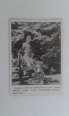 PANDA PURKKAKUVA - URHEILU - JAPANIN TYTTÄRET  K1
