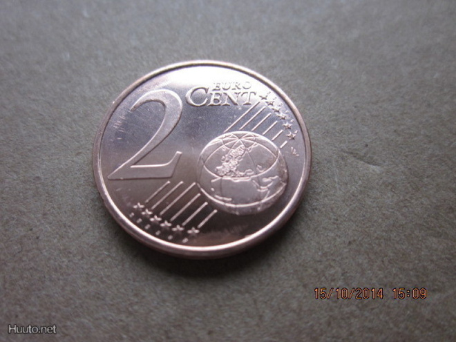 Suomi 2 cent, unc, v. 2005