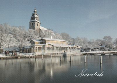 KIRKKOKORTTI - NAANTALIN KIRKKO - 1