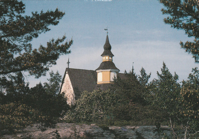 KIRKKOKORTTI - ÅLAND - KUMLINGEN KIRKKO - 3