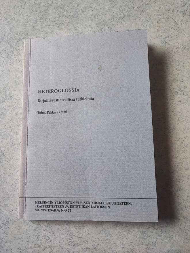 Heteroglossia toim. Pekka Tammi