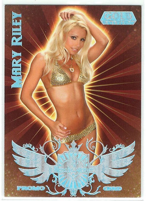 2007 Bench Warmer Gold Edition Promo Mary Riley/Lisa Gleave