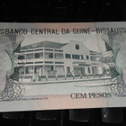Guinea Bissau 100 Pesos 1990 P11 UNC - pikkukuva 2