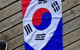 1. Pikkupyyhe Etelä-Korea kuviointi, E-koreassa valmistettu