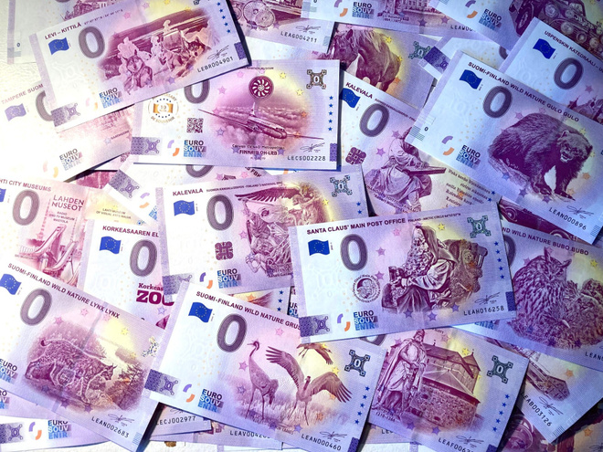 0-EUROSETELIT, 50 kpl, KAIKKI ERILAISIA