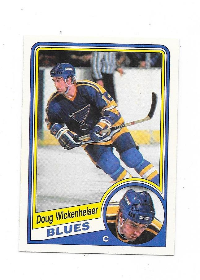 1984-85 OPC #193 Doug Wickenheiser , St Louis Blues